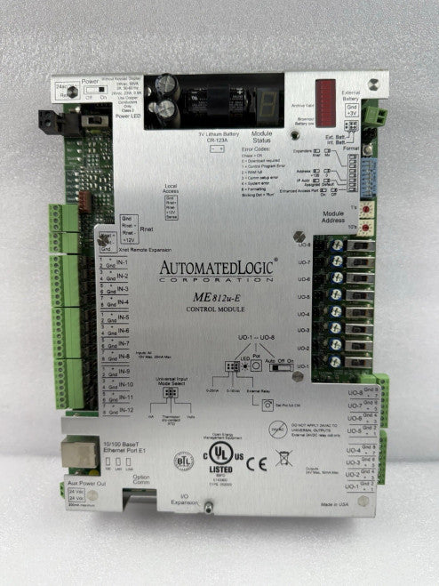 Automated Logic Me812U-E Control Module